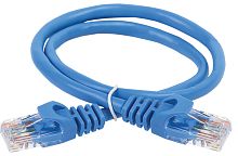 ITK Коммутационный шнур (патч-корд) кат.5E UTP LSZH 2м синий | код PC03-C5EUL-2M | IEK